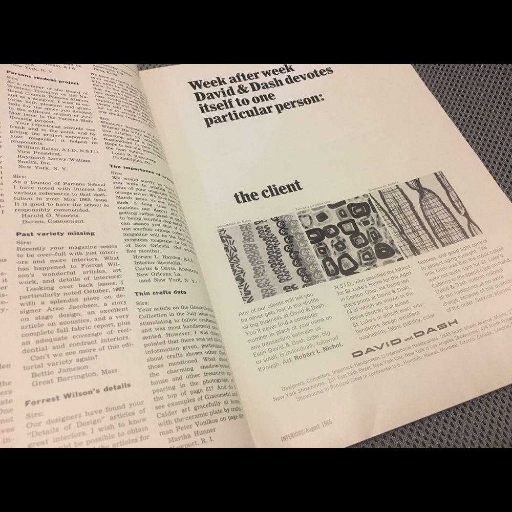👀BOGO Free! August ´65 Interiors Magazine Vintage - Picture 6 of 14